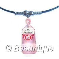 Pink Gordons Gin Necklace - Click Image to Close
